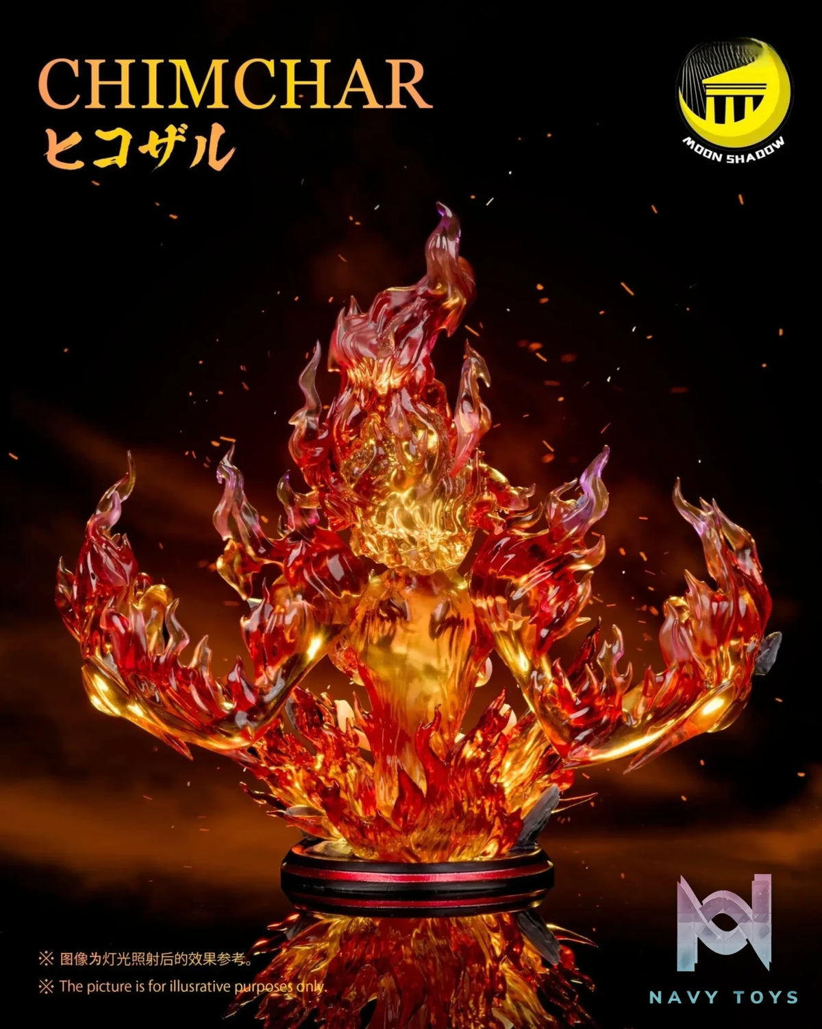 Moon Shadow Studio – Pokémon Awakened Series Chimchar