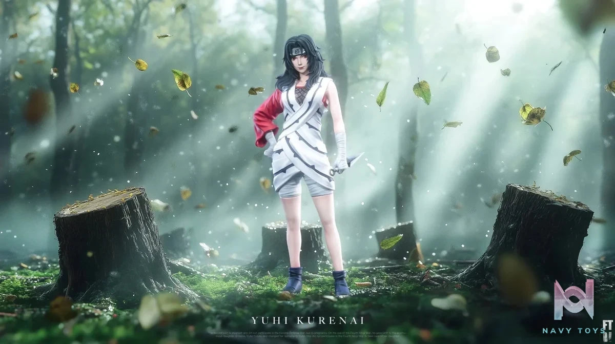 C4 Studio - Naruto Group Photo Series 03 Kurenai Yūhi resin statue Navy Toys anime figure