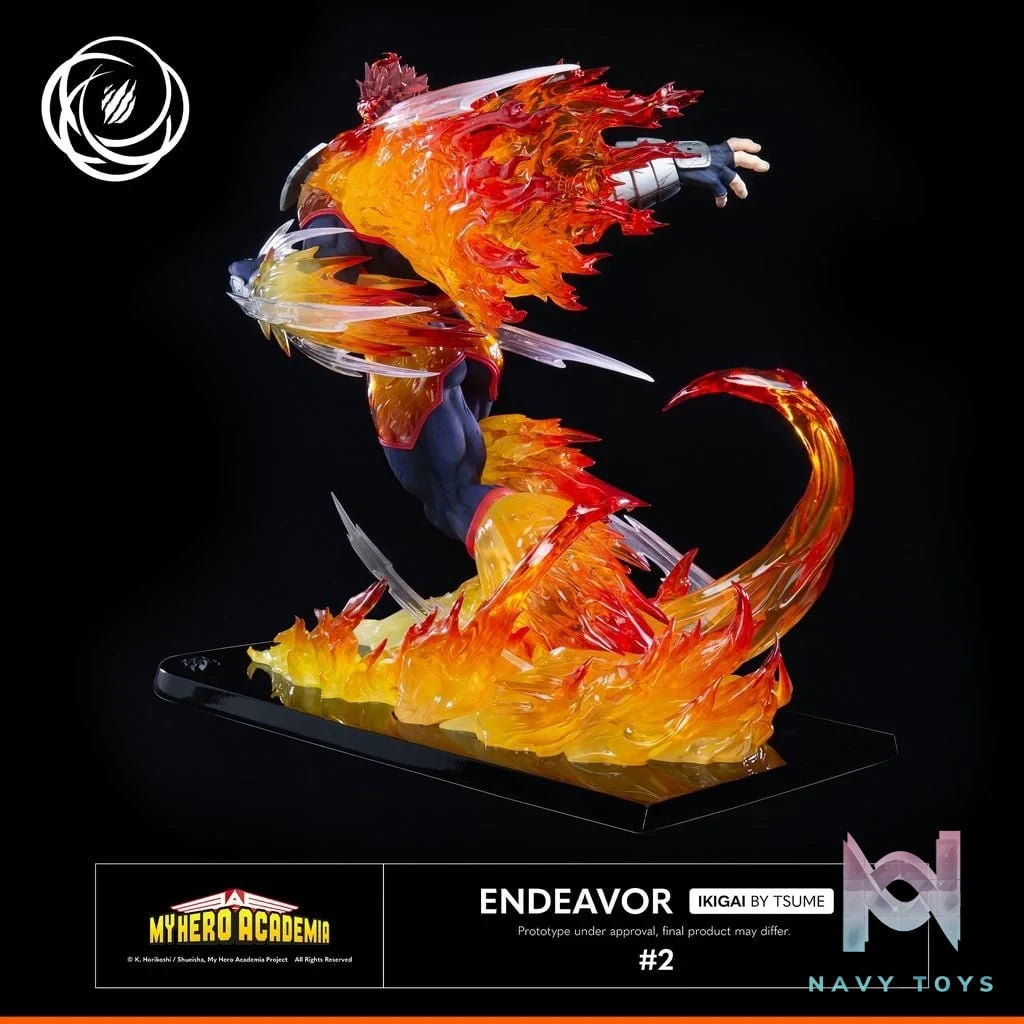 Endeavor Ikigai - My Hero Academia - Tsume Art resin statue Tsume Art Studio anime figure