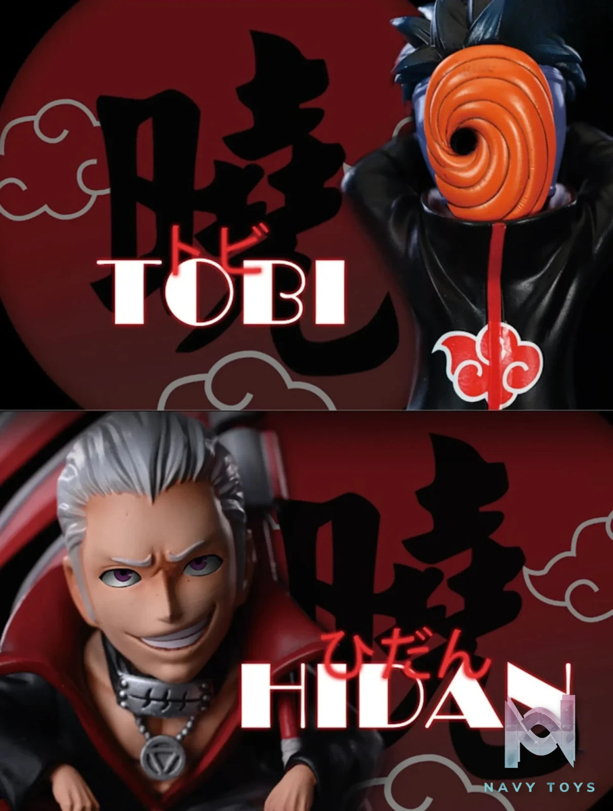258W Studio – Naruto Akatsuki Series Tobi and Hidan