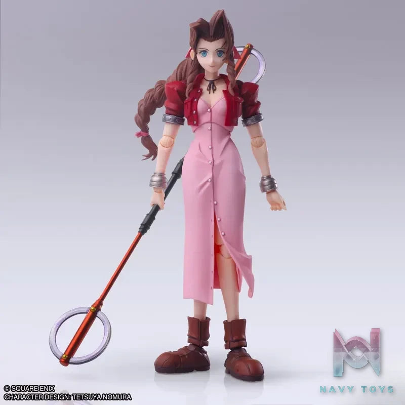 SQUARE ENIX – Final Fantasy VII Bring Arts Aerith Gainsborough Mythril Rod Ver. (Licensed)