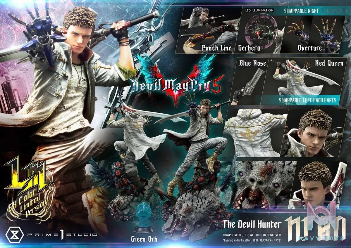 Prime 1 Studio – Ultimate Premium Masterline Devil May Cry V Nero UPMDMCV-01 UPMDMCV-01DX UPMDMCV-01LM(Licensed)