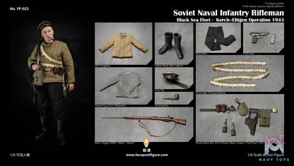 Facepoolfigure – 1/6 Action Figure Soviet Naval Infantry Rifleman Black Sea Fleet FP023A & FP023B (Licensed)