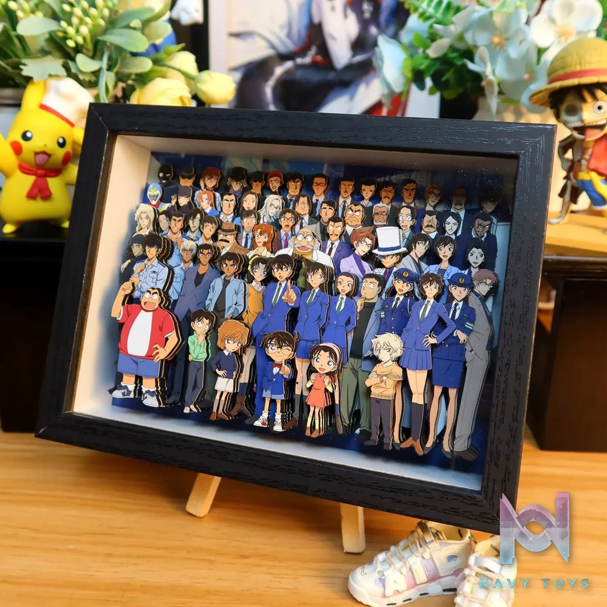 KALA HOME Studio – Detective Conan Multiple Characters #10 3D Decorative Painting Detective Conan