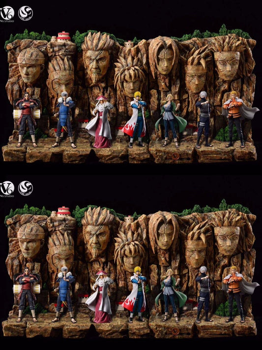 Hokage Series Set - Naruto - V6 Studio x ST Studio resin statue V6 Studio x St Studio anime figure