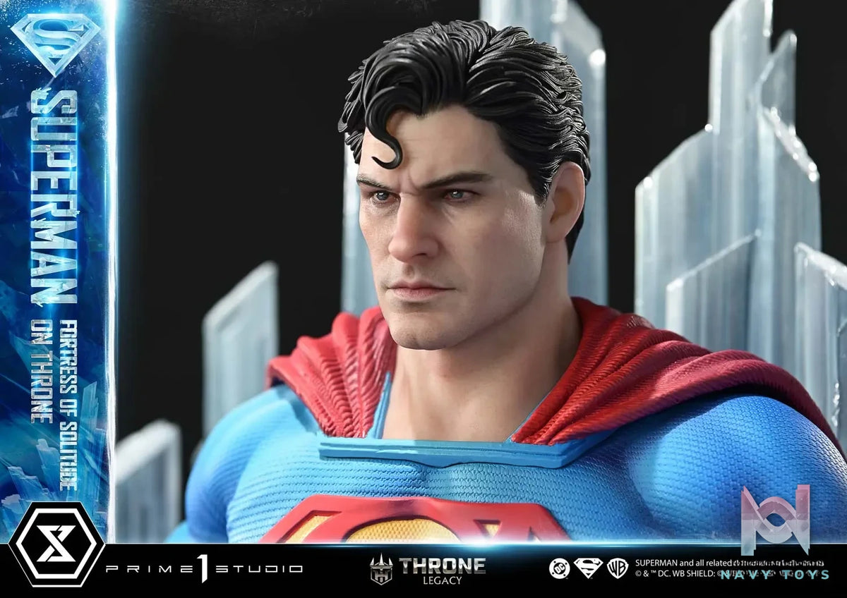 Prime 1 Studio – Superman (Comics) Superman Fortress of Solitude on Throne (Design by Gabriele Dell’Otto) TLCDC-08 TLCDC-08UT TLCDC-08UTS (Licensed)