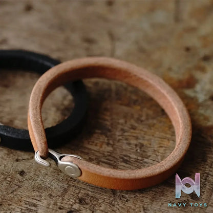 Raven Studio (silver jewelry) – Japanese Tochigi Oiled Genuine Leather Bracelet Original