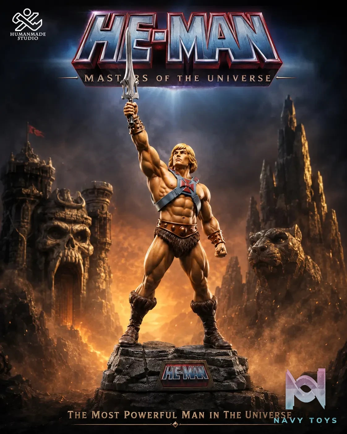 Humanmade Studio – He-Man He-Man and the Masters of the Universe
