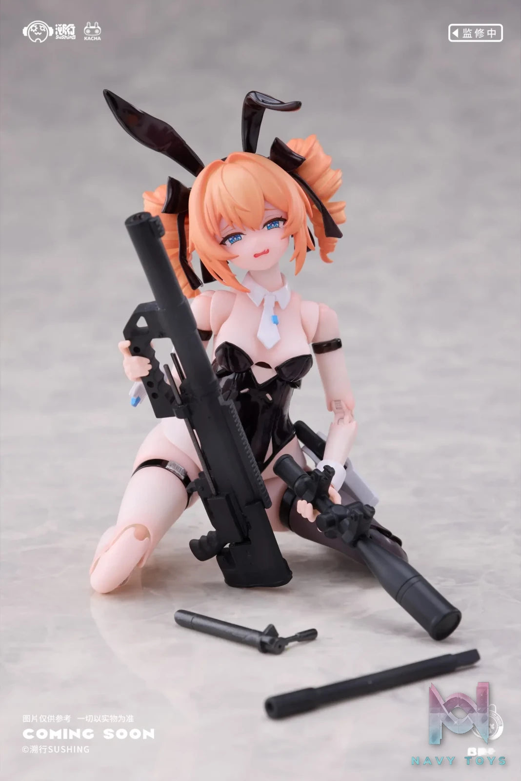 Sushing Studio – Bunny Rapid Action Squad Sniper Leoni 1/12 Scale Posable Figure (Licensed)