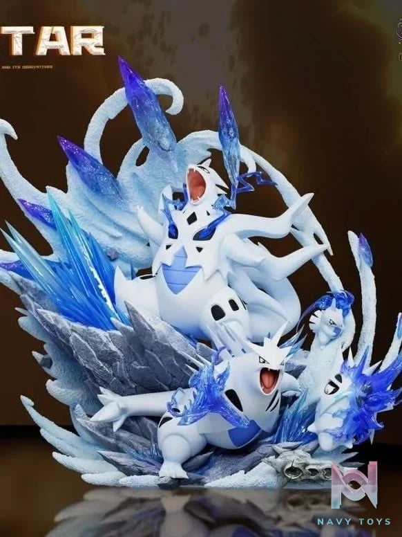 Tyranitar Family - Pokemon - Black Rose Studio resin statue Black Rose Studio anime figure
