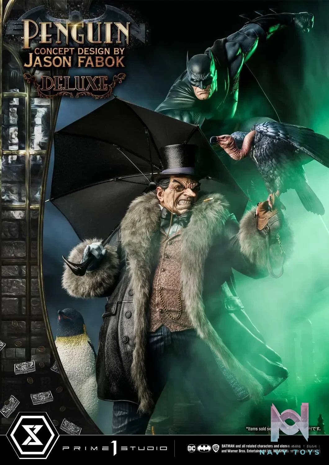 Prime 1 Studio – Museum Masterline Batman (Comics) Penguin (Concept Design By Jason Fabok) MMDC-56 MMDC-56DX MMDC-56DXS (Licensed)