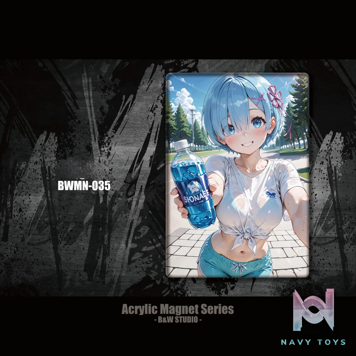 B&W Studio – Acrylic Fridge Magnet Rem BWMN-035 Re:ZERO – Starting Life