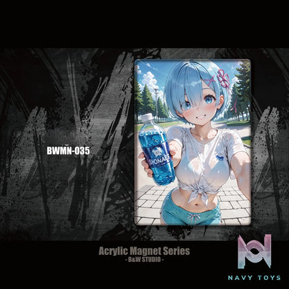 B&W Studio – Acrylic Fridge Magnet Rem BWMN-035 Re:ZERO – Starting Life
