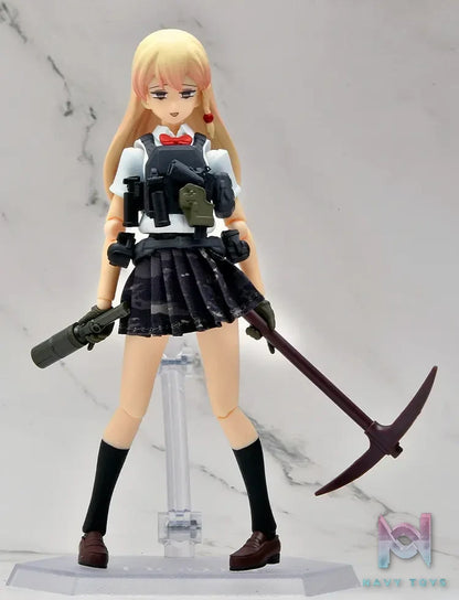 Tomytec – figma LittleArmory Armed JK: Variant D2 X E2 X F2 X figmaPLUS LittleArmory Armed JK Variant Loadout Set 4, Code: URBEX (Licensed)