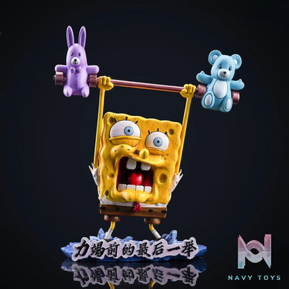 Little Love Studio – Weightlifting SpongeBob SquarePants Last Lift Before Failure