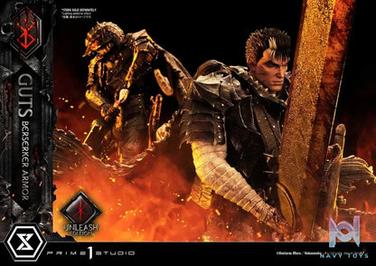 Ultimate Premium Masterline Berserk Guts, Berserker Armor Unleash Edition UPMBR-17 UPMBR-17DX(Licensed) - Prime 1 Studio resin statue Navy Toys anime figure
