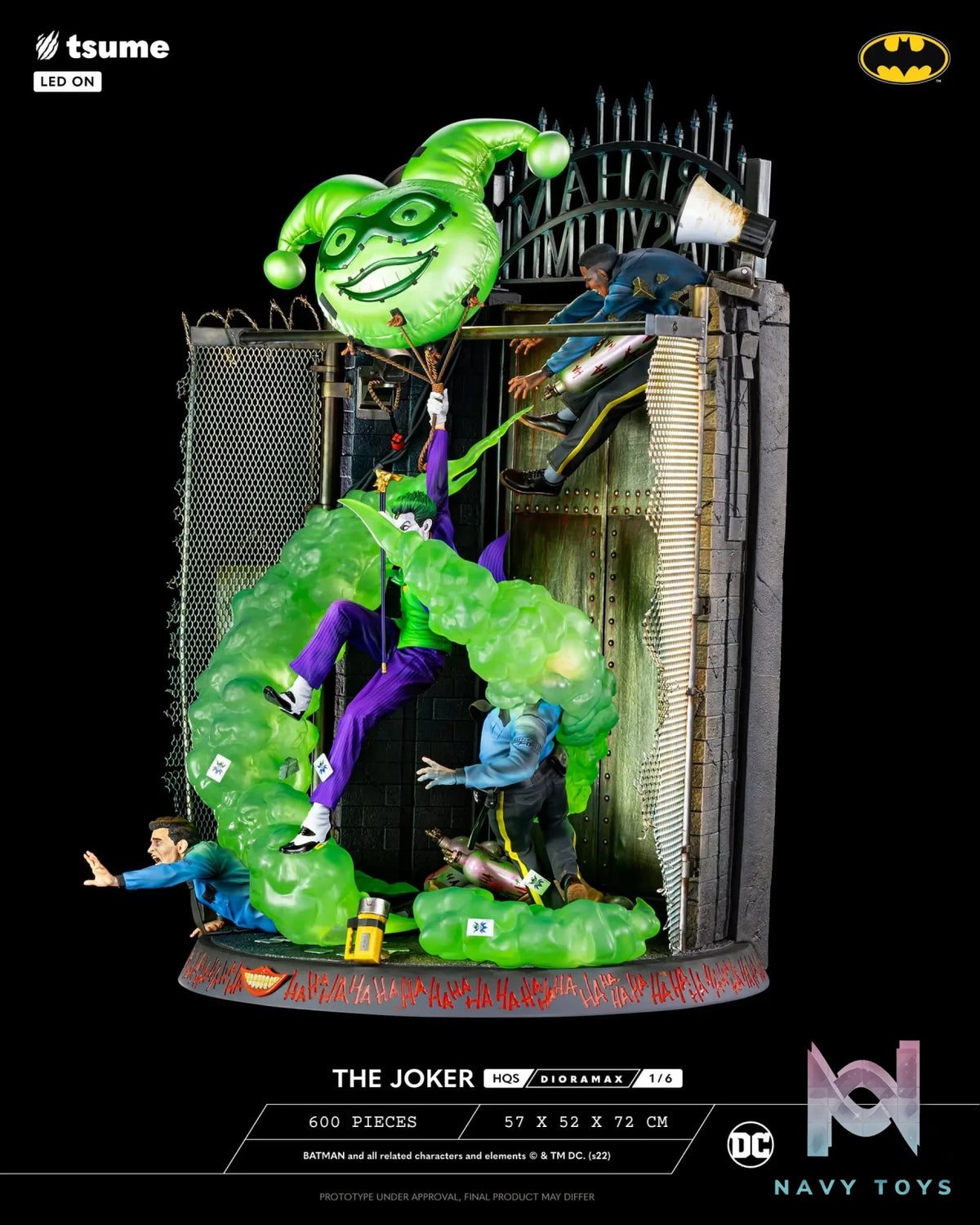 Tsume Studio – DC Comics HQS Dioramax The Joker 1/6 Scale Limited Edition Statue (Licensed)