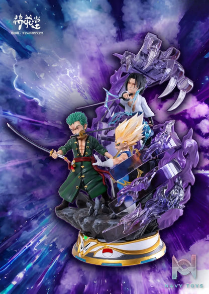 M.H.T Studio – One Piece Naruto Dragon Ball Zoro & Sasuke & Vegeta