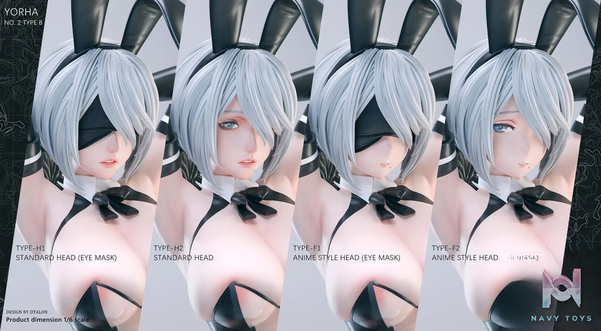 YUMS-Collectors Studio – NieR: Automata YoRHa Bunny Girl 2B/2P 2.0