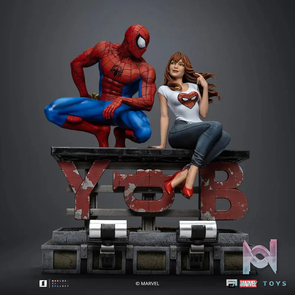 Iron Studio – the Spider-Man and MJ 1:6 Scale Diorama MARCAS119025-16 (Licensed)