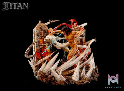 TITAN Studio – The Great Titan 01 War Hammer Titan VS. Attack Titan Attack on Titan