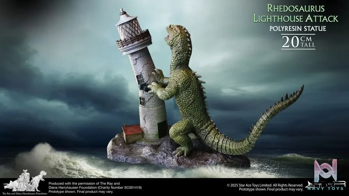 Star Ace Toys – Rhedosaurus Lighthouse Attack Resin Statue SA8068 (Licensed)