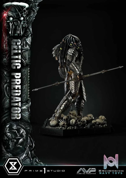 Prime 1 Studio Museum Masterline Alien vs. Predator Celtic Predator MMPR-05 MMPR-05S