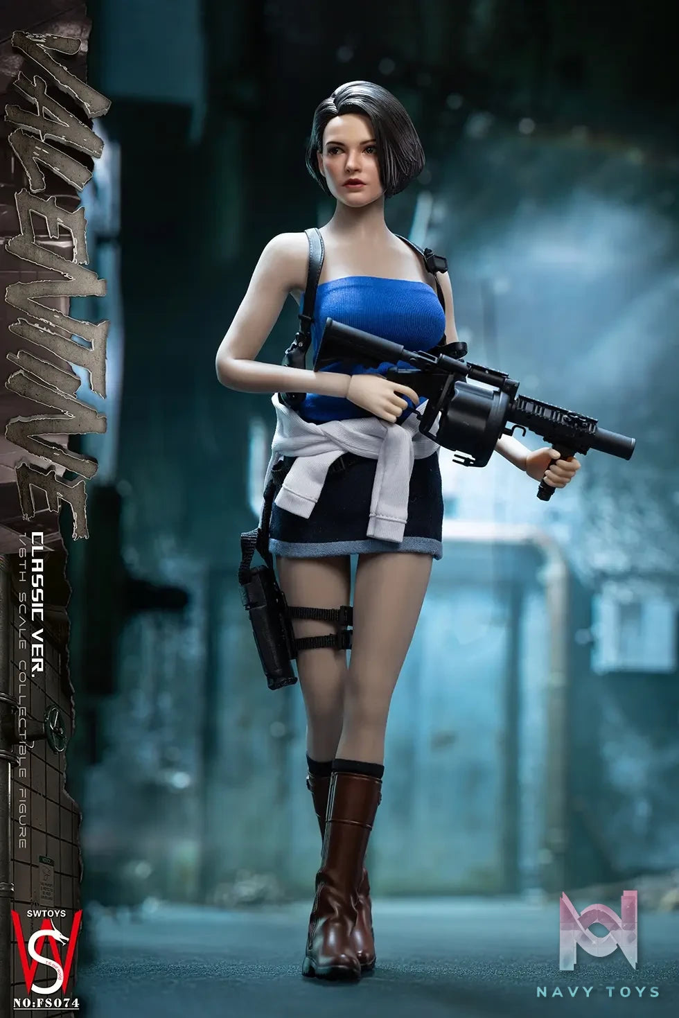SWTOYS Studio – FS074 Jill Valentine Action Figure Resident Evil