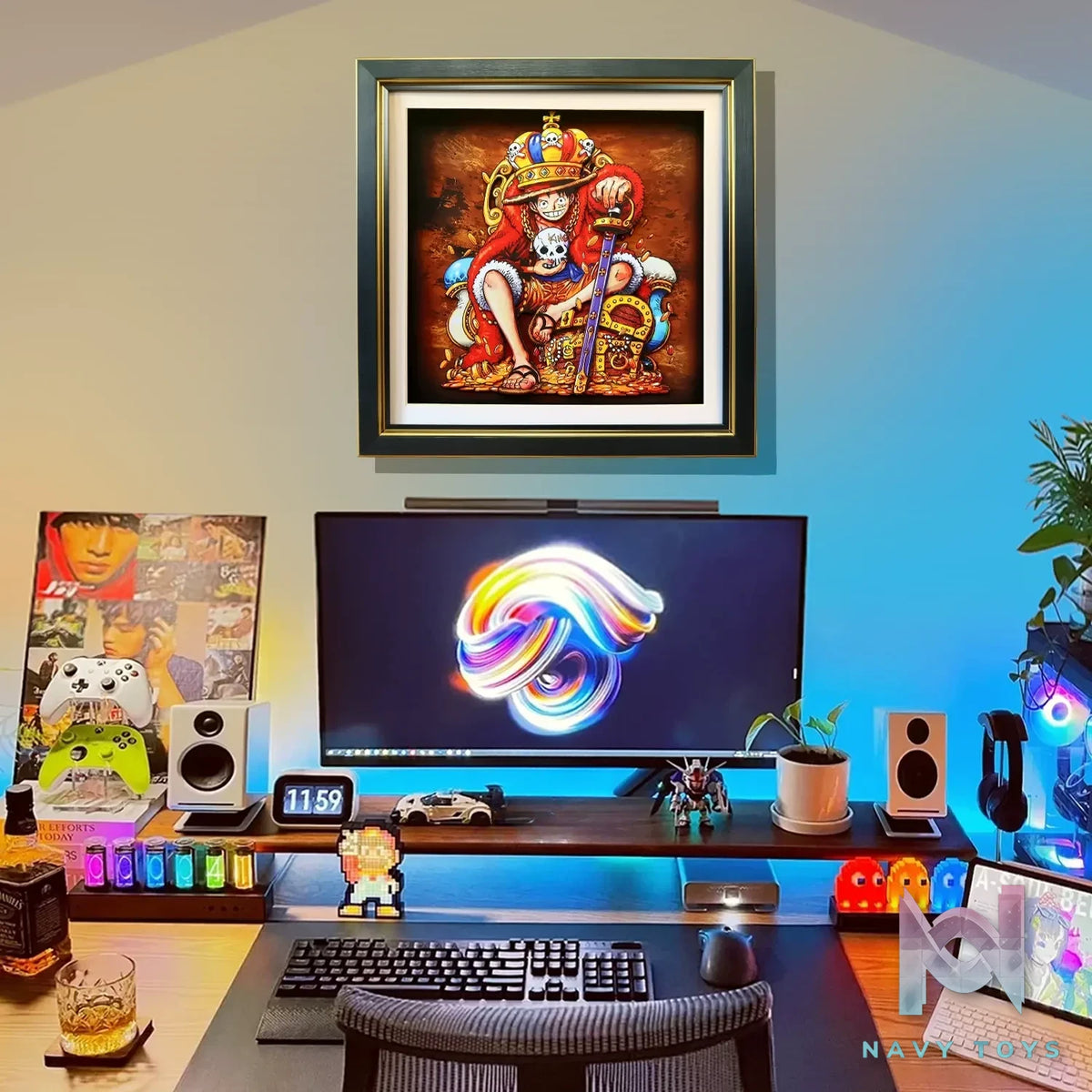 KALA HOME Studio – Monkey D. Luffy #03 3D Decorative Painting One Piece