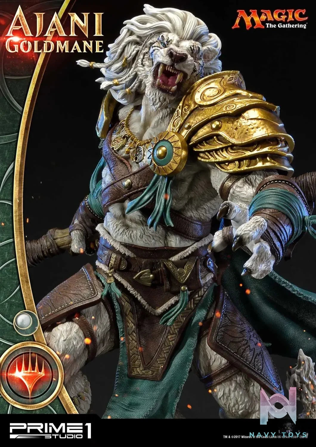 Prime 1 Studio – Premium Masterline Magic: The Gathering Ajani Goldmane PMMTG-02 PMMTG-02EX (Licensed)