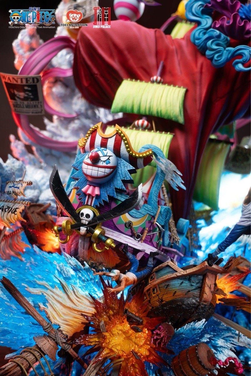 BUGGY - One Piece - Jimei Palace Studio resin statue Jimei Palace Studio anime figure