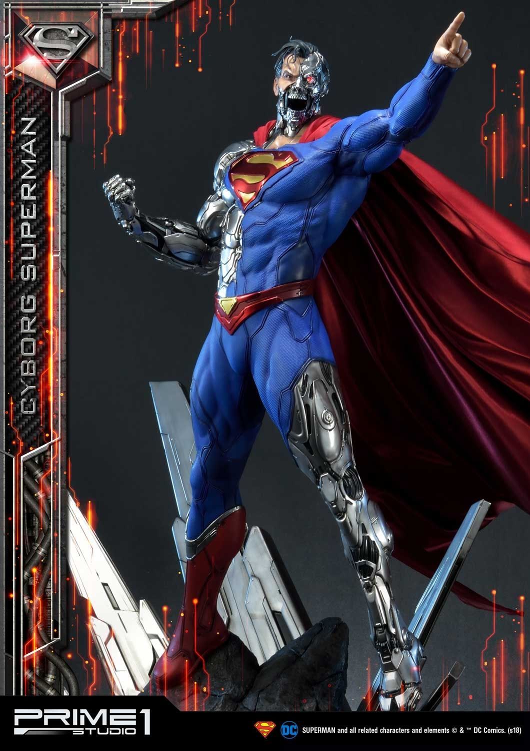 Cyborg Superman - Superman - Prime 1 Studio (MMDC - 32) resin statue Prime 1 Studio anime figure