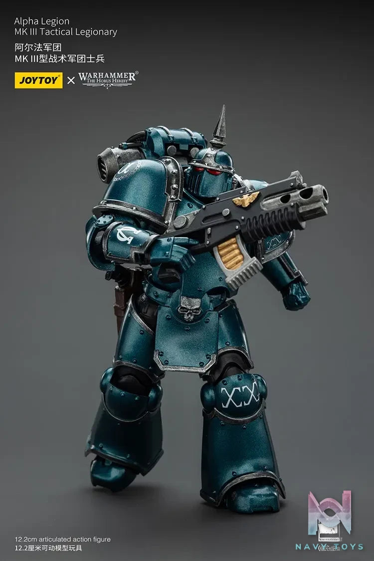 JOYTOY – 1/18 Warhammer MK III Tactical Legionary JT02632 JT02649 JT02656 JT02663 JT02670 JT02687 JT02694 (Licensed)