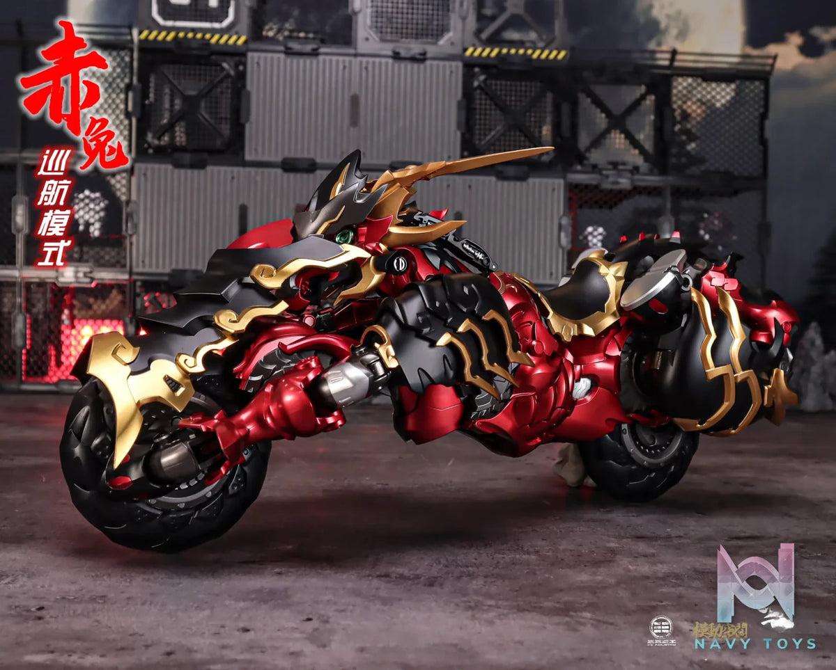 Saying Zone – One Line Thousand Miles Series: Red Hare Transformable Coated Alloy Finished Toy (Licensed)