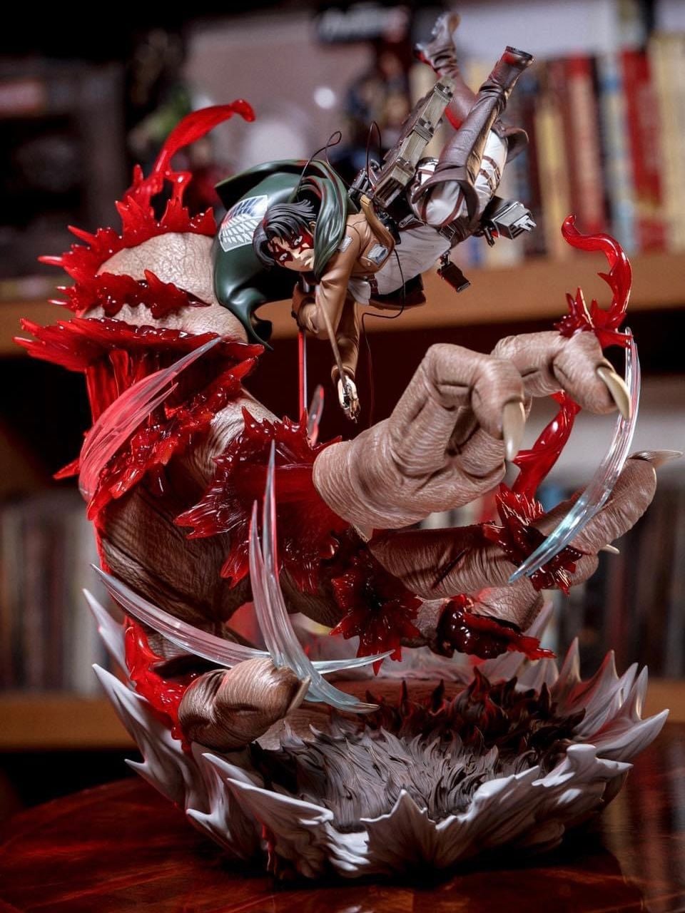 Levi Ackerman - Attack on Titan - Kitsune Statue resin statue Kitsune Statue Studio anime figure