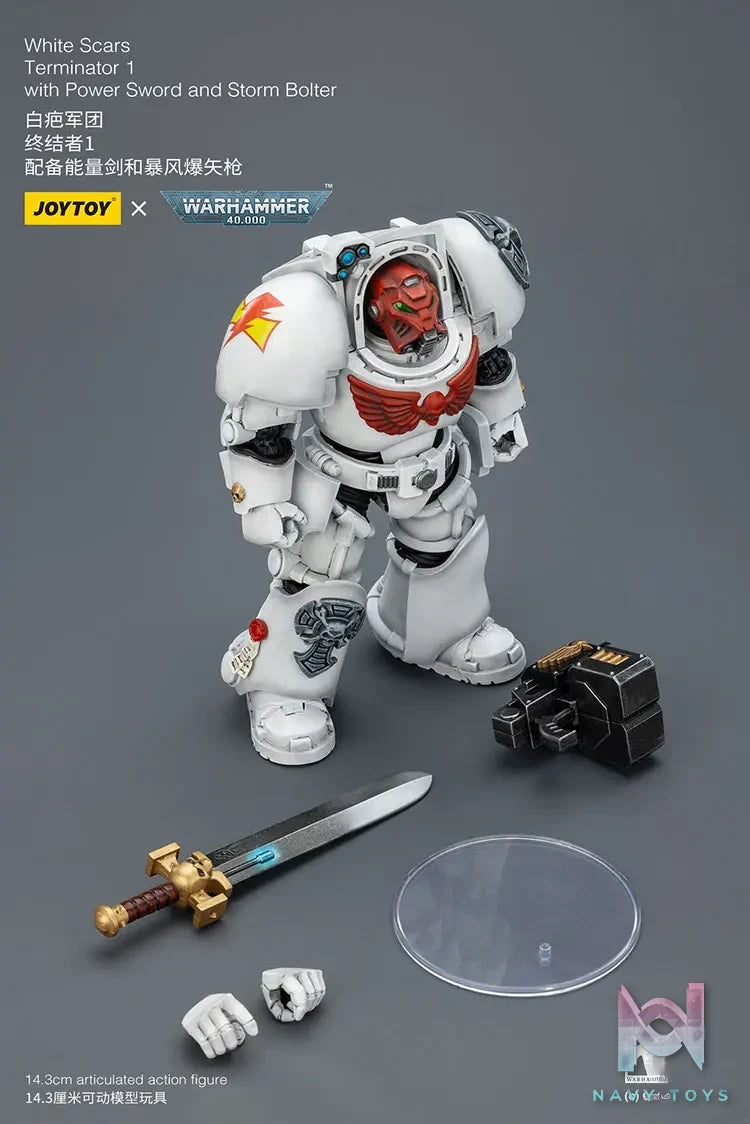 JOYTOY – White Scars Terminator 1 X 2 X 3 JT03189 JT03196 JT03202 (Licensed)