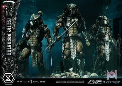 Prime 1 Studio Museum Masterline Alien vs. Predator Celtic Predator MMPR-05 MMPR-05S