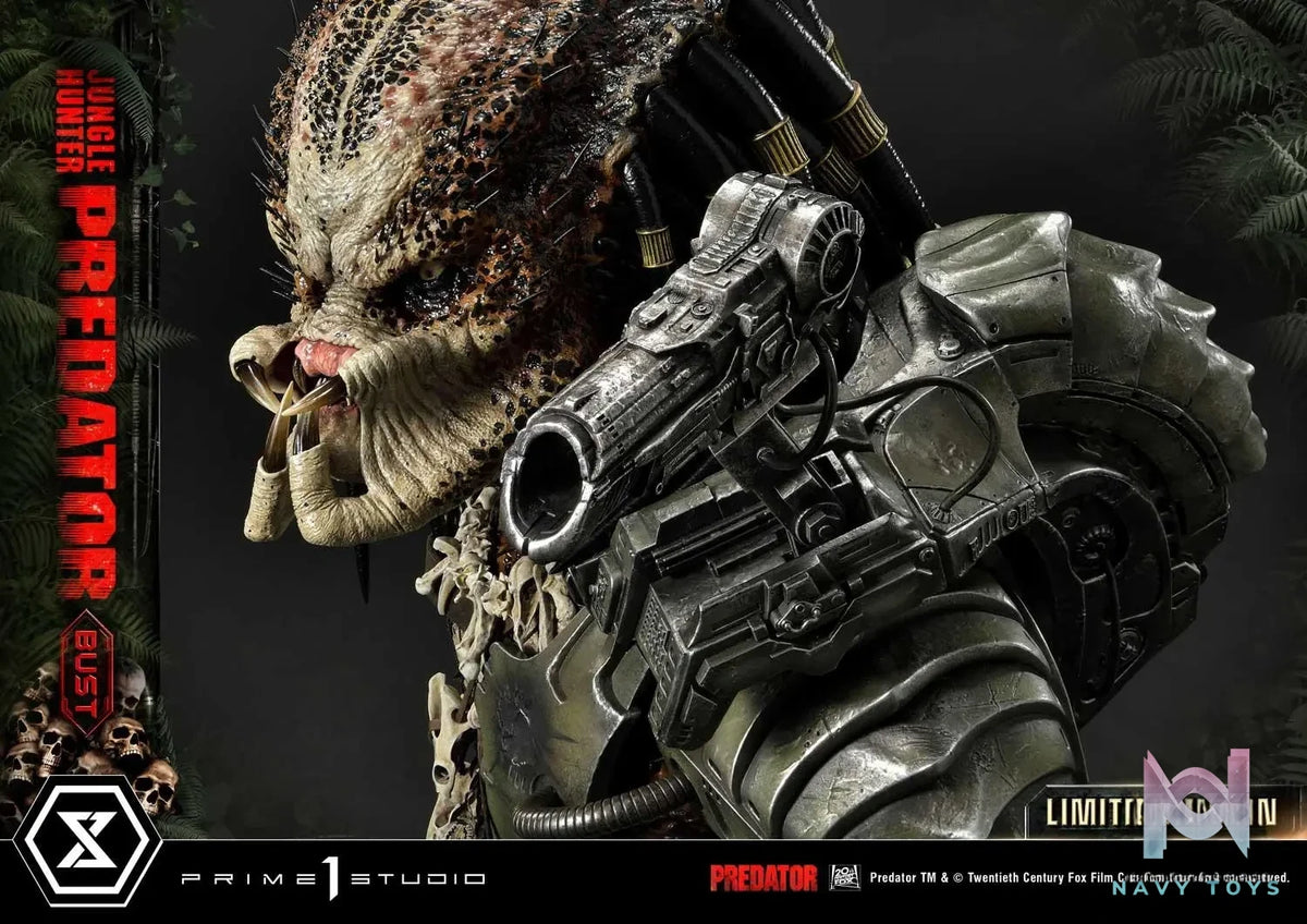 Prime 1 Studio – Premium Bust Predator (Film) Jungle Hunter Predator Limited Version PBPR-04LM (Licensed)