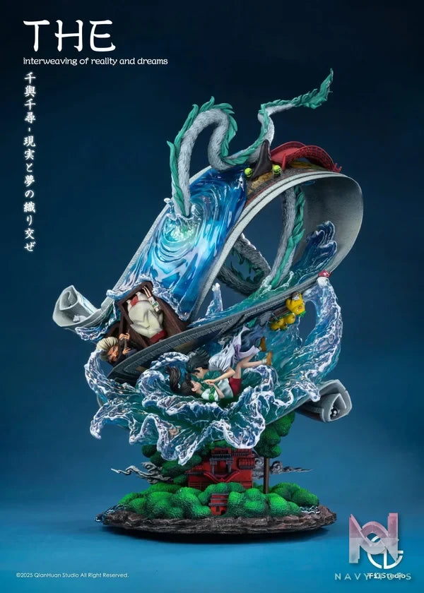 Qian Huan Studio - Spirited Away: The Interweaving of Reality and Dreams resin statue Navy Toys anime figure