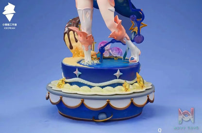 Ice Cream Studio – Genshin Impact Paimon Statue Anniversary Celebration Starry Sky Cake