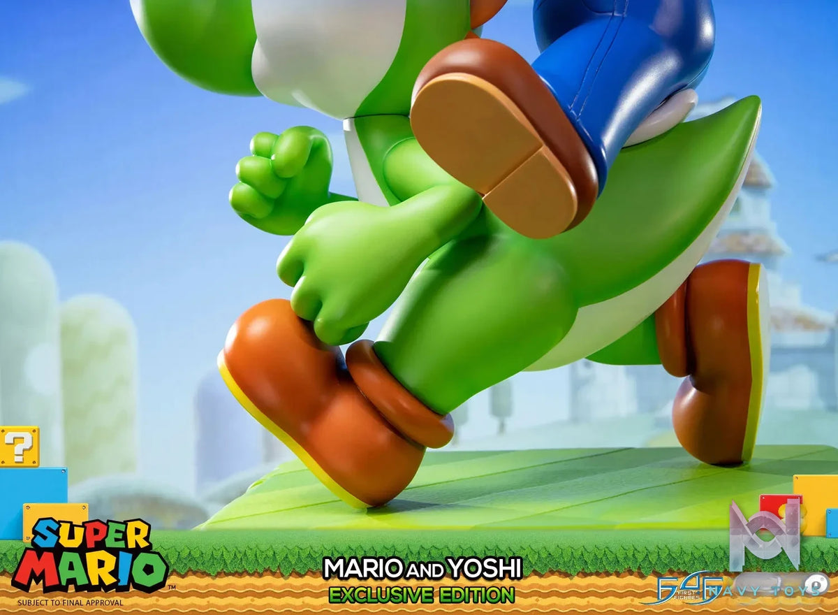 First 4 Figures – Super Mario – Mario and Yoshi SMMAYST SMMAYEX (Licensed)