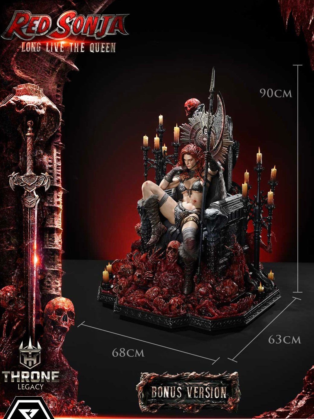 Red Sonja - Red Sonja - Prime 1 Studio resin statue Prime 1 Studio anime figure