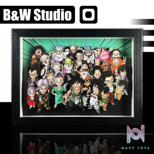 B&W Studio – Dragon Ball Ending 3D Decorative Painting Dragon Ball