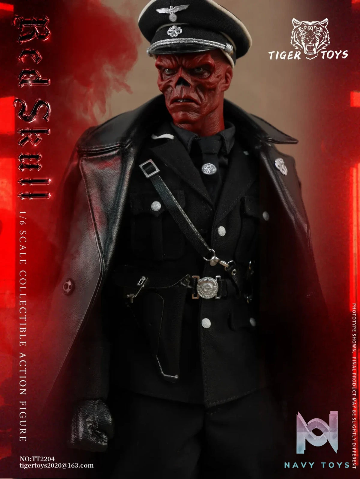 TIGERTOYS Studio – Marvel Red Skull Johann Schmidt 1/6 NO:TT2204 Action Figure
