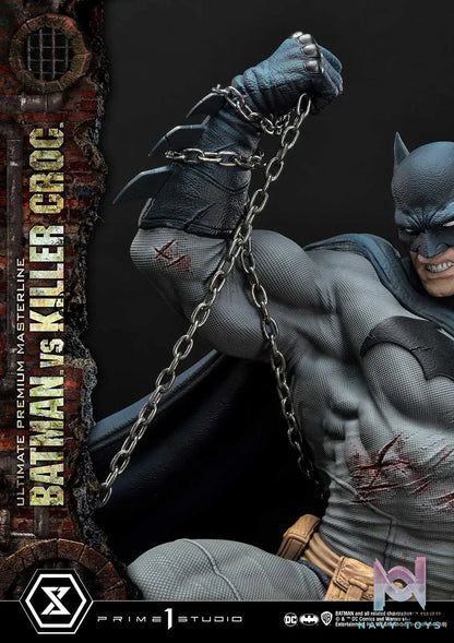 Prime 1 Studio – Ultimate Premium Masterline Batman (Comics) Batman Versus Killer Croc UPMDC-07 UPMDC-07DX UPMDC-07DXS (Licensed)