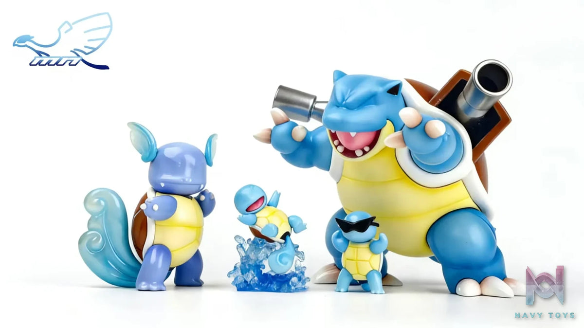 MN Studio – Blastoise Evolution Set Pokémon