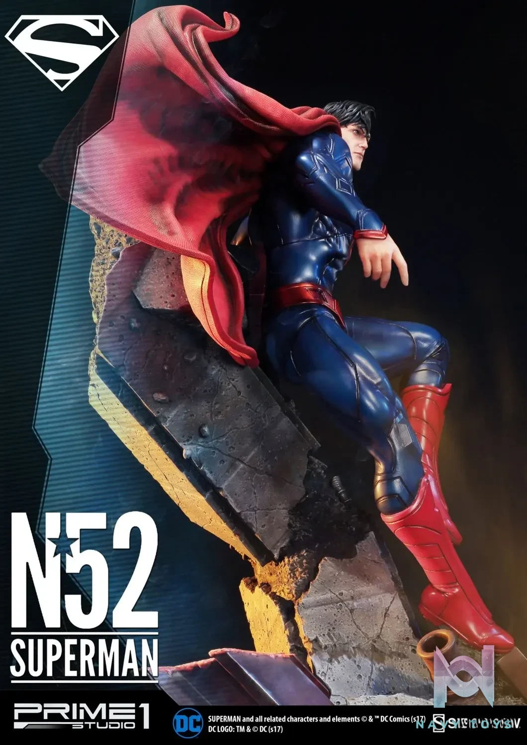 Prime 1 Studio – Premium Masterline Justice League: Origin (The New 52!) Superman PMN52-01 PMN52-01EX (Licensed)
