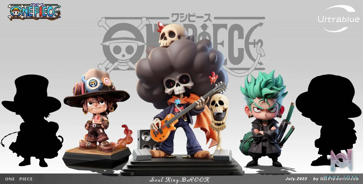 Ultrablue Studio – One Piece Q version Brook