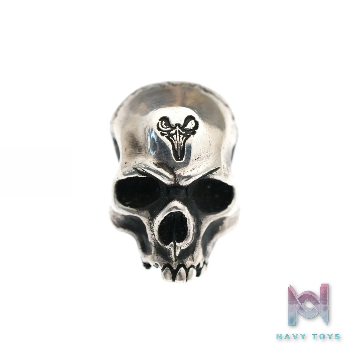Raven Studio (silver jewelry) – Original Exclusive Design Skull Fabric Button Original