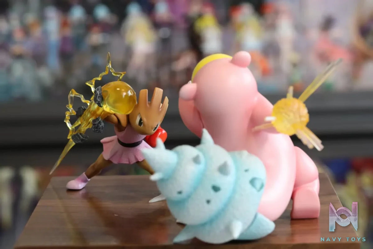 Yi Wu Yi Zhi Qian Bi Studio – Slowpoke X Shellder X Slowbro Pokémon